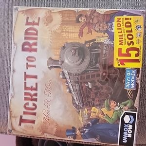 Ticket To Ride Days of Wonder Alan R. Moon Train Adventure Board Game NEW SEALED